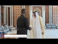 Su Alteza el Emir recibe al embajador de EE. UU. con motivo del fin de su mandato