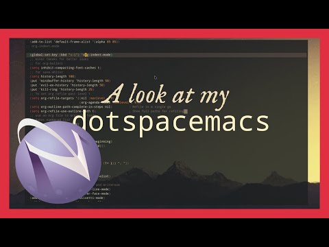Sample #spacemacs Config