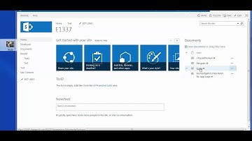 Sharepoint 2013 how to add a user-defined tile to your SP13 website