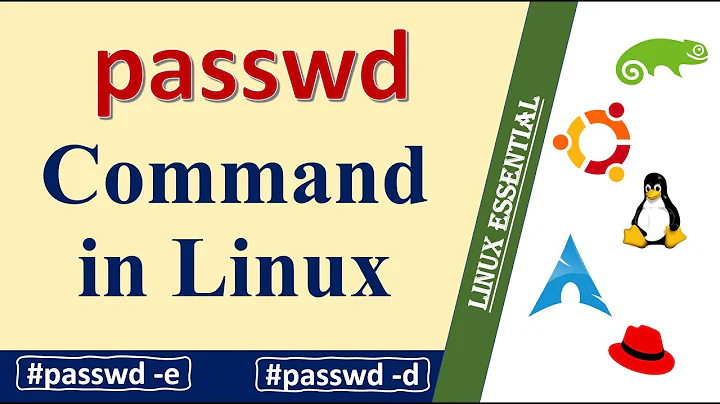 passwd command in Linux || Changing User Password