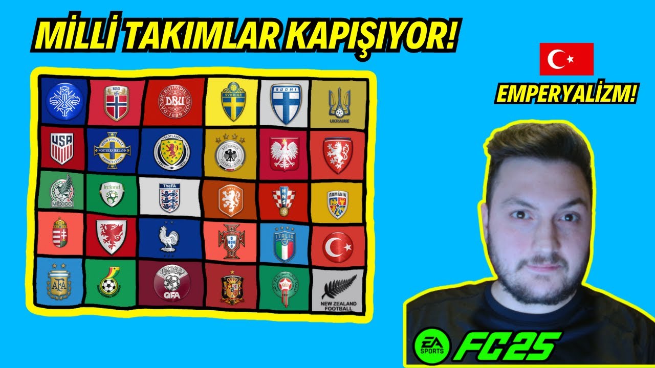 Milli Takımlar Emperyalizm! #fc25 #fifa