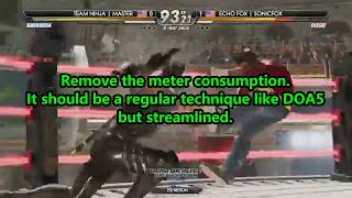 Team NINJA, make these changes to the Side Attack in Dead or Alive 6 Last Round #doa7 #deadoralive7 screenshot 2