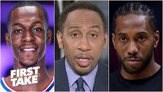 Stephen A. reacts to Rajon Rondo to the Clippers: No excuses for Kawhi! | First Take