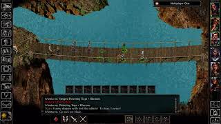 1 Baldurs Gate Coop Multiplayer Playthrough No pause No reload
