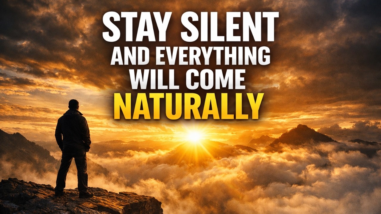 STAY SILENT AND EVERYTHING WILL COME NATURALLY | Motivational Speech Inspired by Denzel Washington