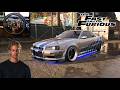 Rebuilding Nissan Skyline GTR | Brian O'Conner - The Fast And The Furious | NFS Heat - Logitech G29