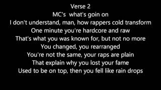 Big L - I Dont Understand It Lyrics