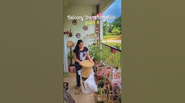 Flipkart Finds | Balcony Decor | Outdoor Seating| Balcony Transformation - Part 8 #balcony #garden