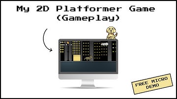 My indie 2D Platformer Game (Gameplay) 🐶🎮