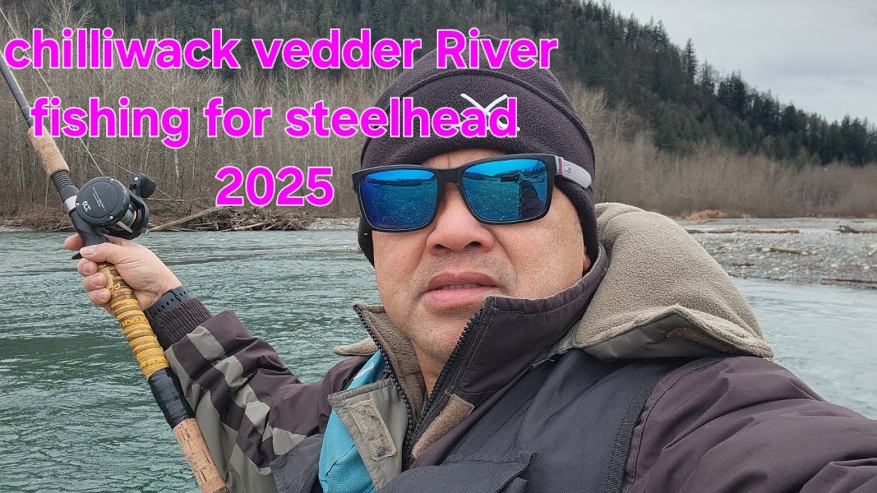 vedder river chilliwack fishing for steelhead #shortvideo #viralvideo 4k