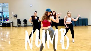 Numb by Kiiara (feat DeathbyRomy & PVRIS) - Dance Fitness Choreo by SassItUp with Stina Resimi