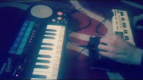 Test "toy modular": Casio Vl1 + Korg Monotron delay + Casio Rapman