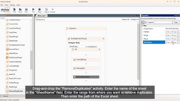AIwozo Activity Tutorial: Lookup Range & Remove Duplicates
