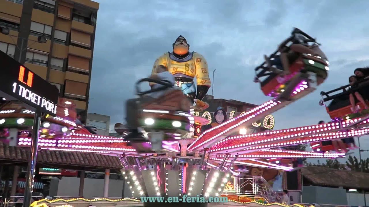 Feria de Hellín 2014 - Mono Loco de día