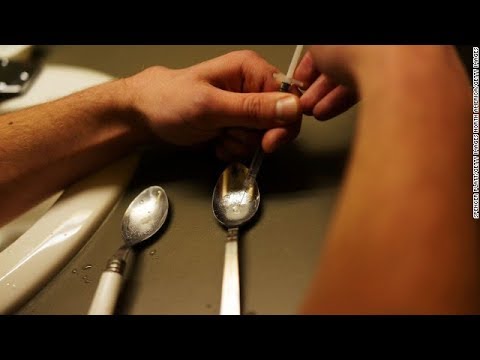 Heroin addicts shoot up in 'safe' bathrooms