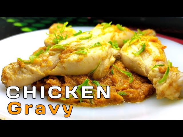 Easiest chicken gravy recipe | Thick Gravy recipe | Food Brimful class=