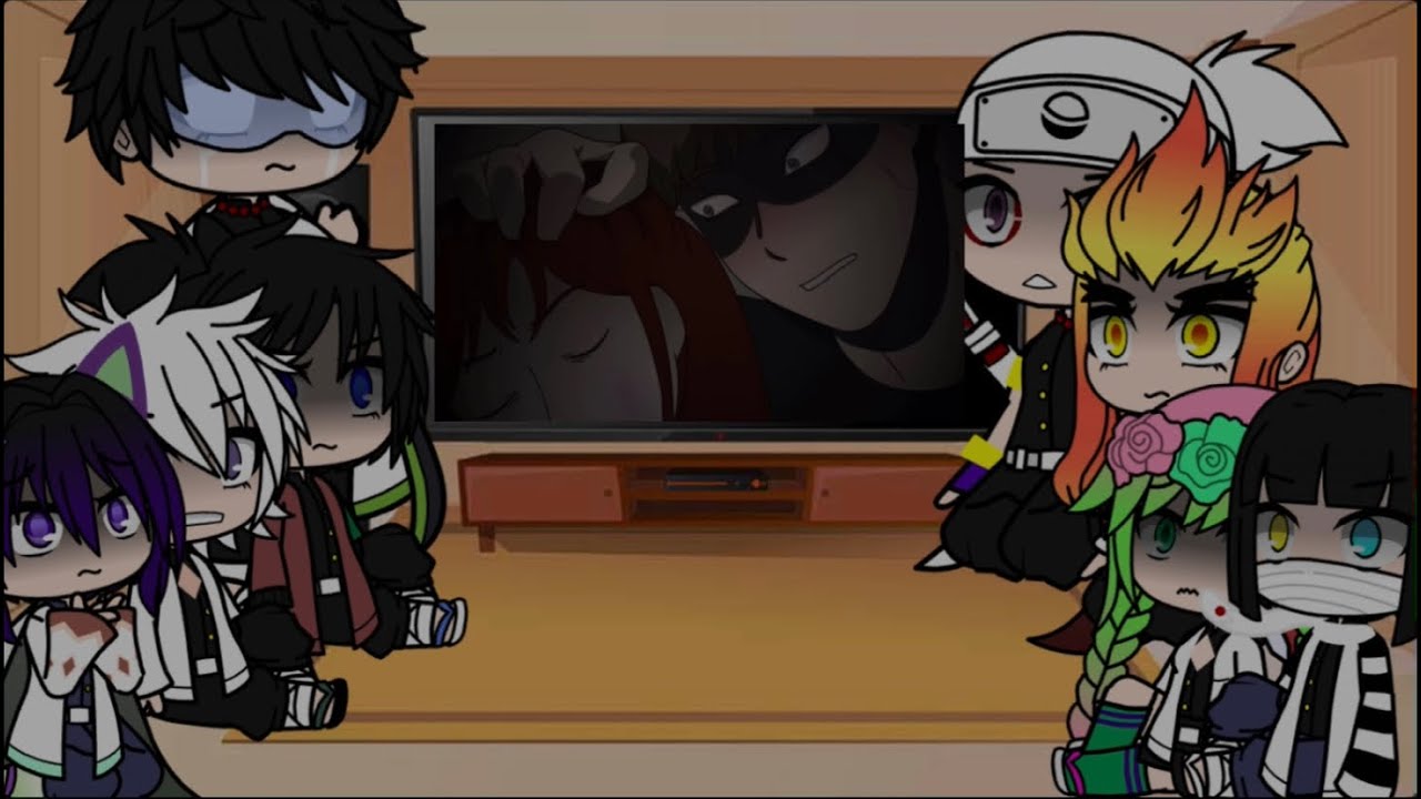 hashiras react to scary story animated(demon slayer)|wansee entertainment|