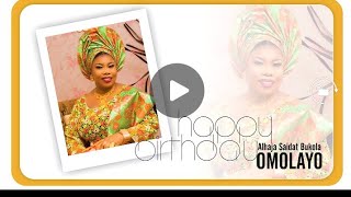 Birthday celebration of Alhaja Bukola Omolayo