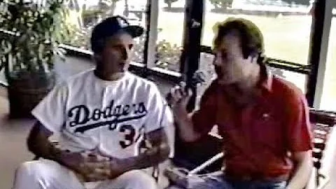 Don Drysdale, Sandy Koufax, Don Sutton -- 1989 Dod...
