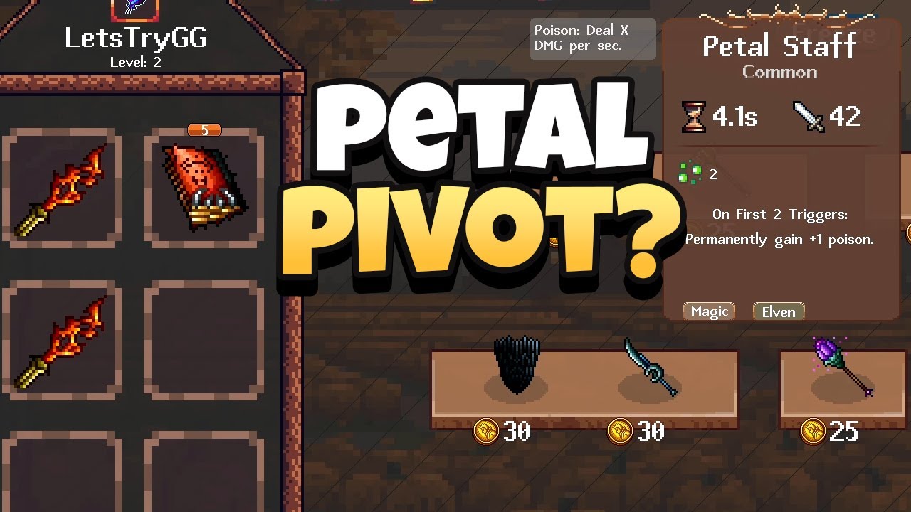Full Petal Staff Pivot, Oaken Tower 126