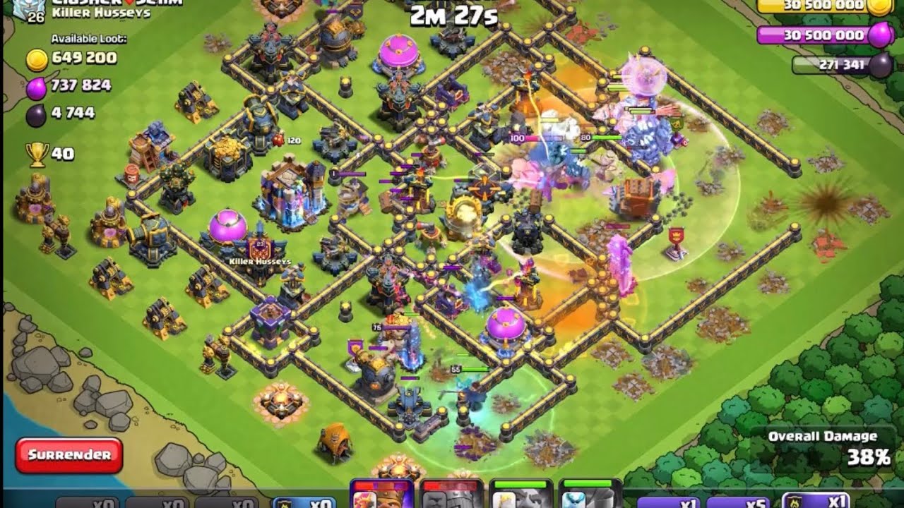 ClashN, ranked hits on lower accounts