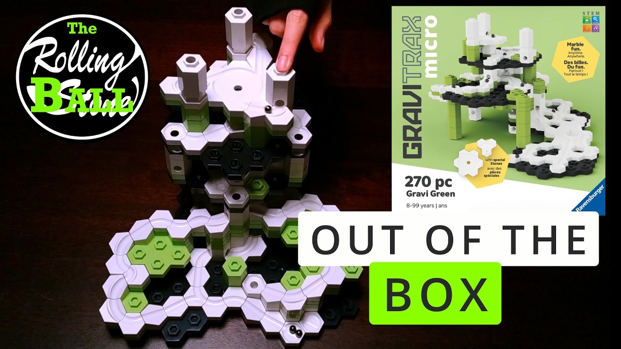 Gravitrax MICRO Starter Set GRAVI GREEN: What to Build out of the