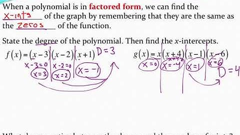 Finding zeros (and their multiplicities) of a polynomial in factored form