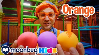 Blippi Visits the Funtastic Playtorium | Learn Shapes & Colours | Educational Videos For Kids