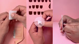 How to Apply ManiMe StickOn Gels