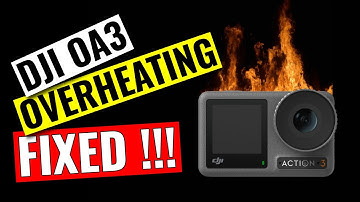 DJI Osmo Action 3 overheating (FAST FIX!)