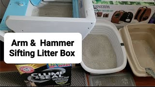 Cat Review: Arm & Hammer Sifting Litter Box (read description)