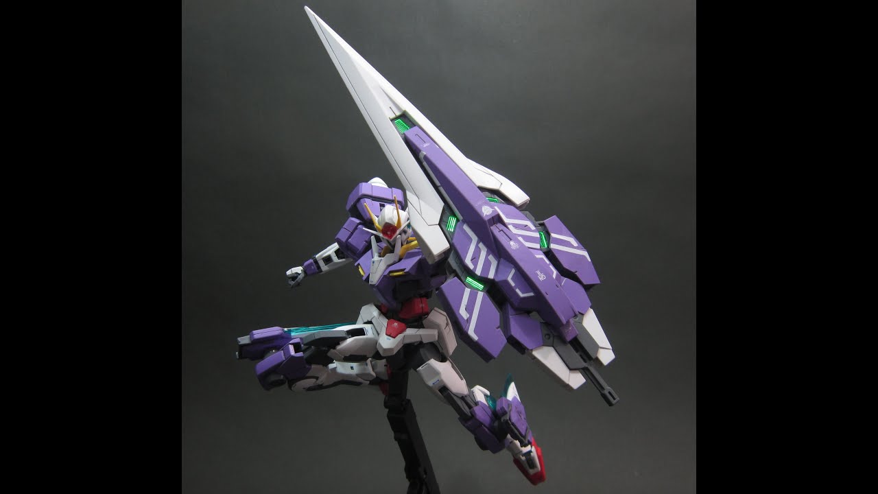MG Gundam 00 Seven Sword/G dynamic pose slideshow (part 2) - YouTube