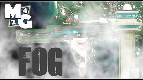 Foggy Weather in Tower!3D Pro! | ATC Simulator | TIST- St. Thomas Airport
