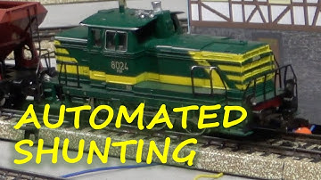 Automatic shunting with Märklin 3149
