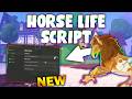 *NEW* Horse Life Script (PASTEBIN 2026) ( AUTO FARM COINS ,COIN AURA , AUTO TAME AND SELL )