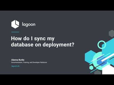 How do I sync my database on deployment?