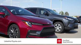 Toyota Certified Used Vehicles at Uebelhor's