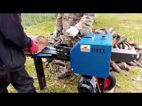 Рійковий дровокол TIREX-15 - YouTube