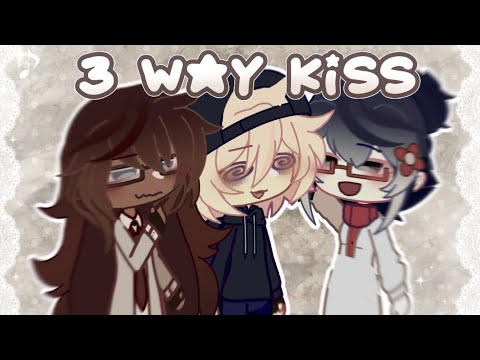 ꕀ 🗝️   𝐓hree way kiss  || EVADE | 𝐑ose x 𝐉ard ||