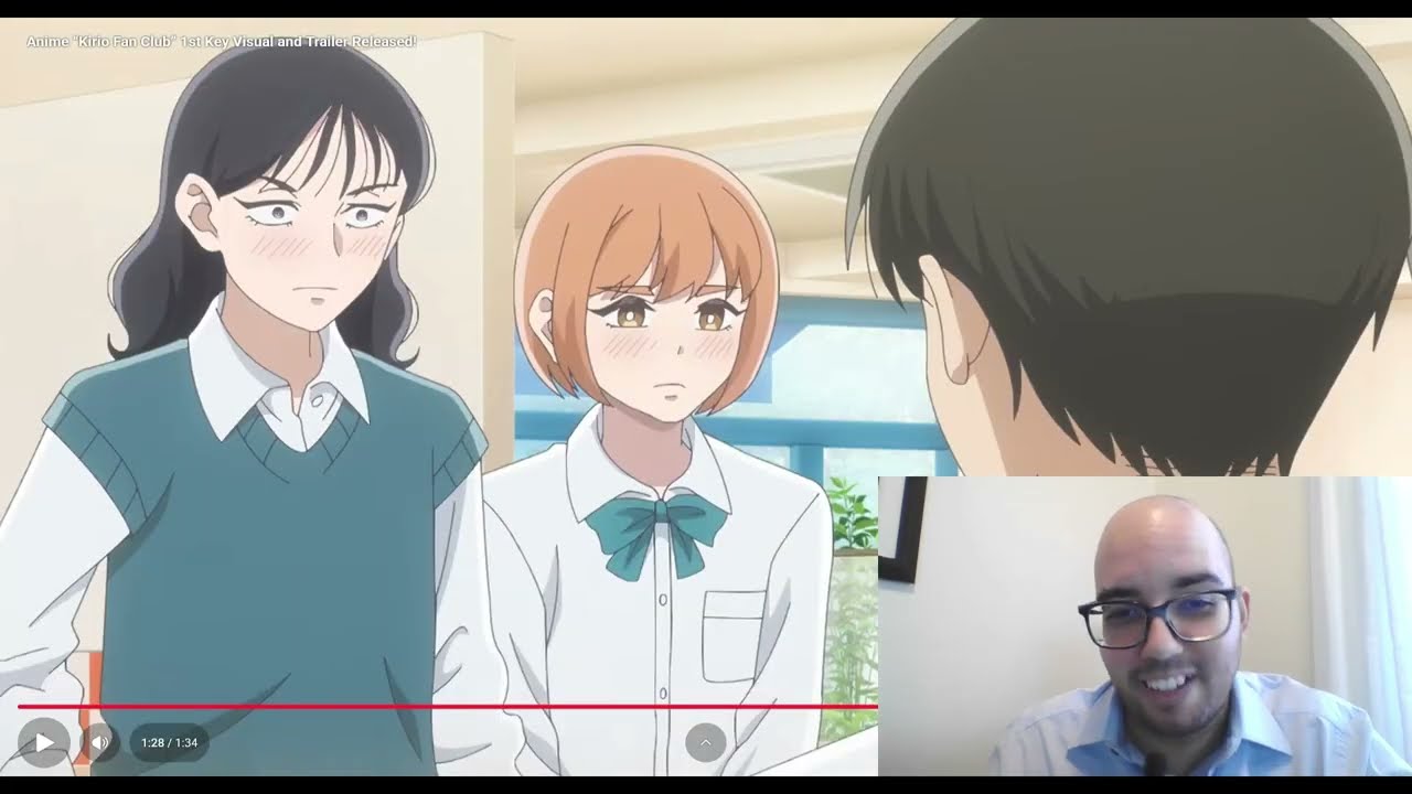 Reaction to New April 2026 Anime Series “Kirio Fan Club” 1st Key Visual and Trailer Released!