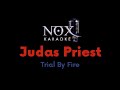 Judas priest  trial by fire  nox karaoke