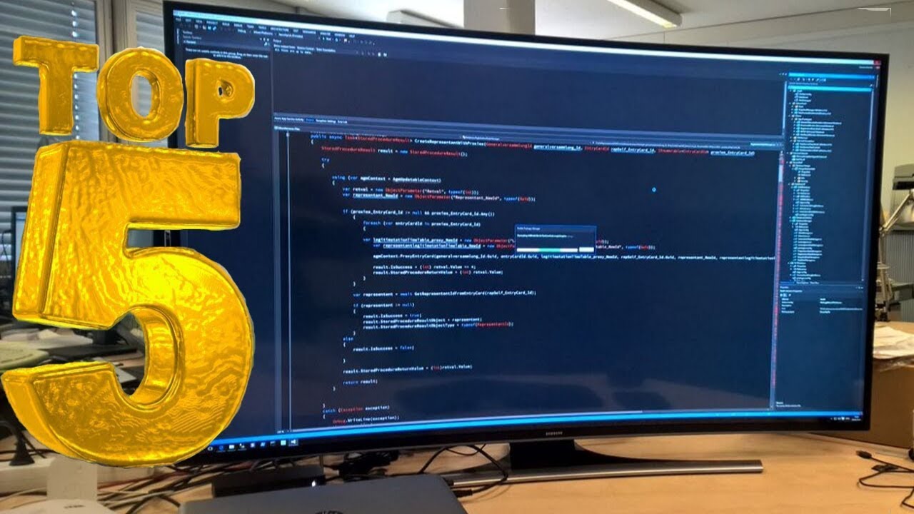 Best Monitor for Programming and Coding - YouTube
