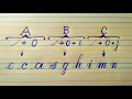 How to improve handwriting | Handwriting basic strokes cursive | cursive writing all lines |