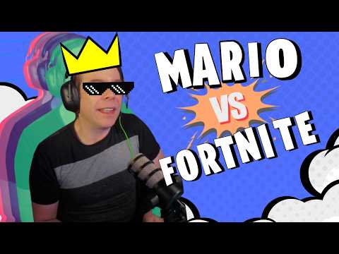 Jugando Fortnite y hablando de temas de actualidad