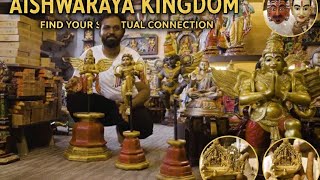 Aishwarya Kingdom || Destination for wooden and brass handicrafts - #vlogbysurya #handicrafts  screenshot 1