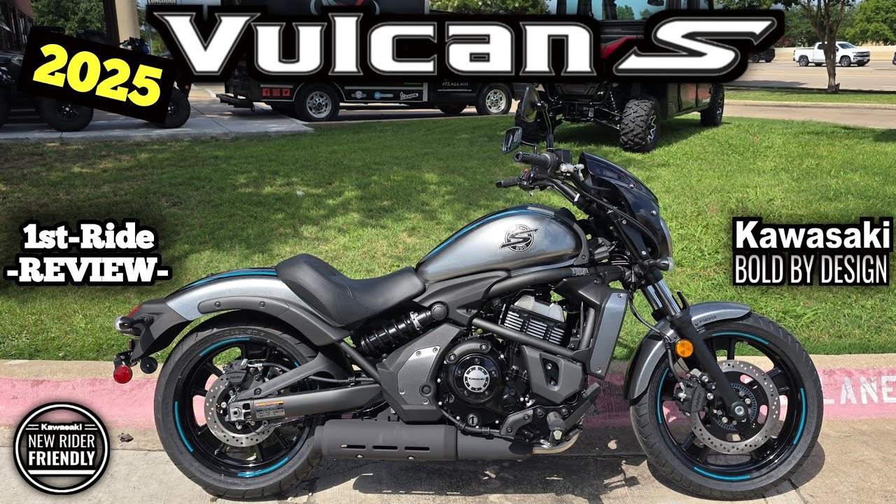 2025 KAWASAKI Vulcan S 650 1st Ride & Review | Kawasaki's Best Beginner Bike