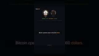Bitcoin holds $63,137 on a thin Juneteenth tape - NHCI 28.4 BOTTOM #Shorts