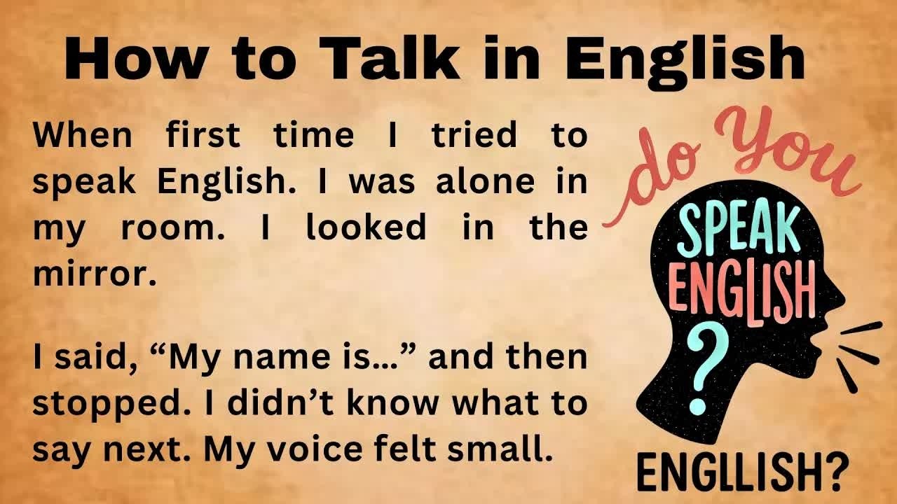 How to Talk in English Every Day – Even If You’re Alone ｜｜ Think and Talk
