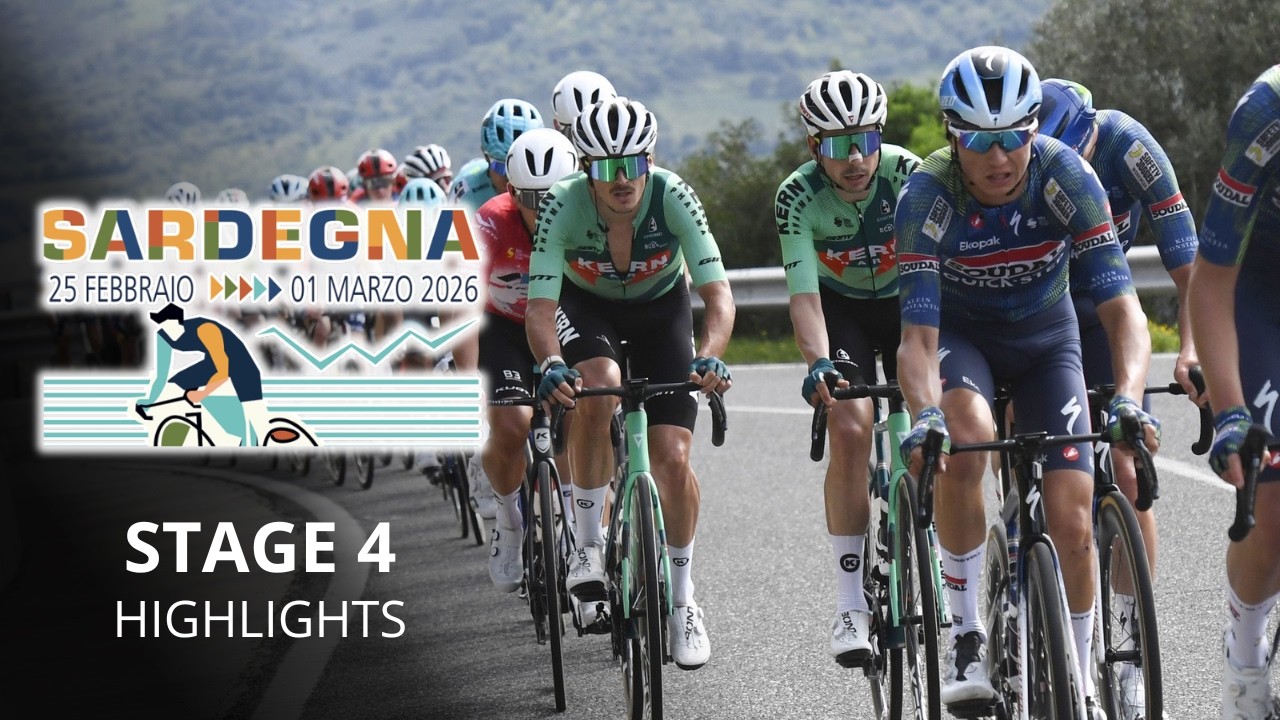 Giro di Sardegna 2026 - Stage 4 Highlights - Queen stage in the Sardinia mountains