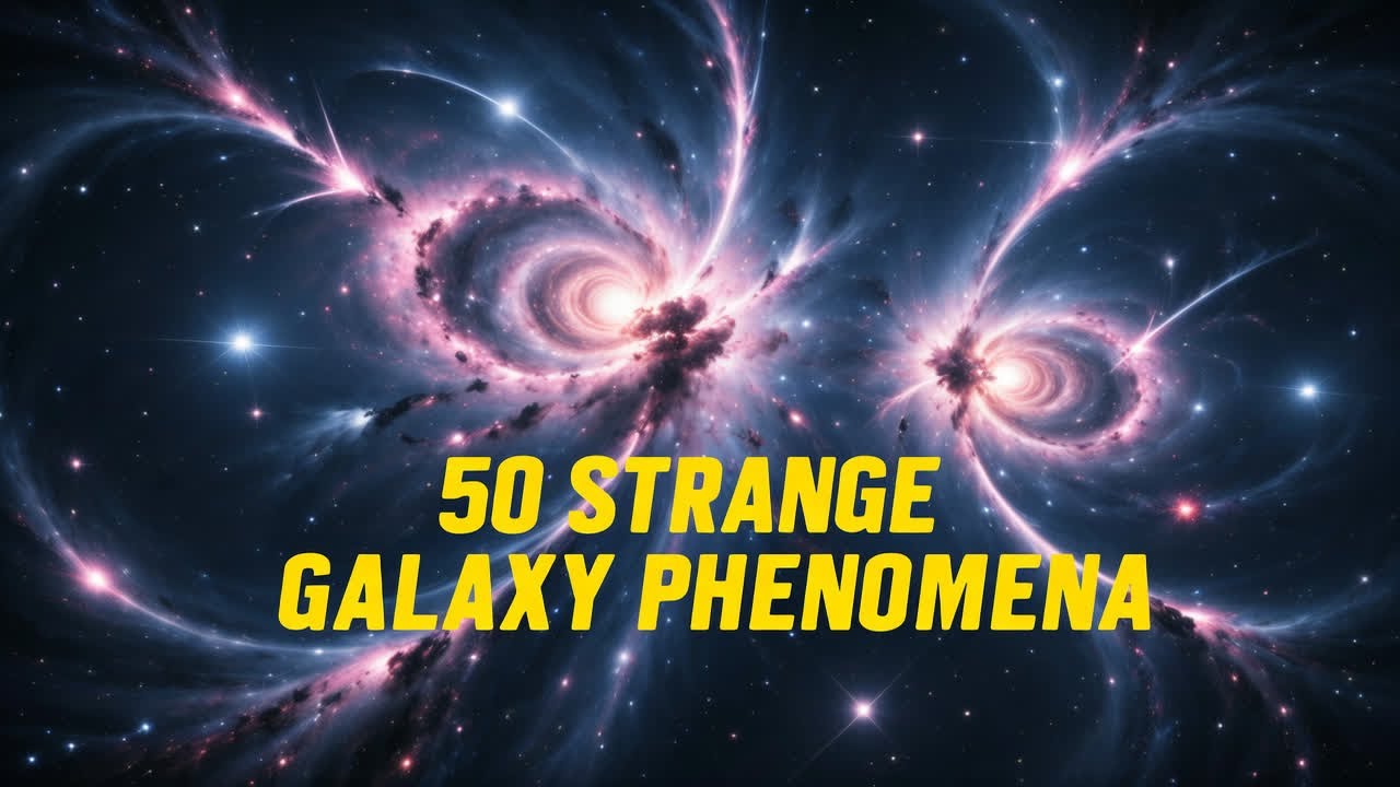 50 Strange Phenomena | Inside the Colliding Galaxies | A Space Exploration